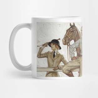 Joseph Christian Leyendecker, Horse Racing Mug